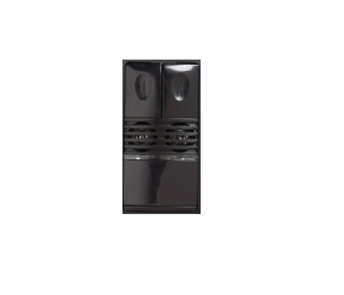 Wattstopper DW-200-B Dual Tech Wall Switch Occupancy Sensor, 2 Relays, 120/277V, Black