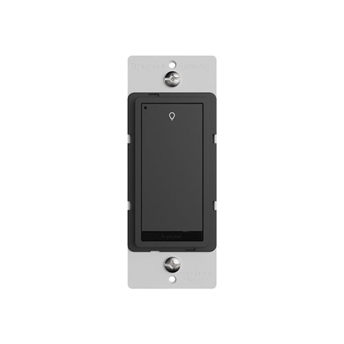Wattstopper LMSW-210-BK 1-Button Standard Wall Switch, Common Aplication Single-zone On/Off, Black