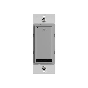 Wattstopper LMSW-210-GRY 1-Button Standard Wall Switch, Common Aplication Single-zone On/Off, Gray