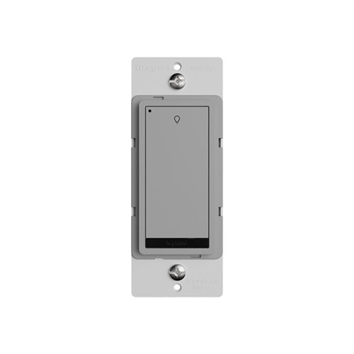 Wattstopper LMSW-210-GRY 1-Button Standard Wall Switch, Common Aplication Single-zone On/Off, Gray