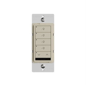 Wattstopper LMSW-241-I Digital Wall Switch, 4-Button, 1-Rocker Standard Wall Switch, Ivory