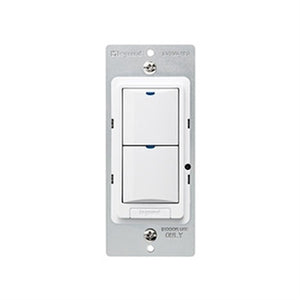 Wattstopper LVSW-102-I 2-Button Low Voltage Wall Switch, Ivory