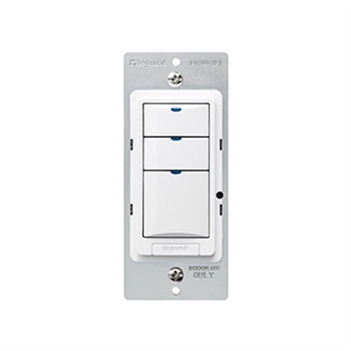 Wattstopper LVSW-103-G 3-Button Low Voltage Wall Switch, Gray