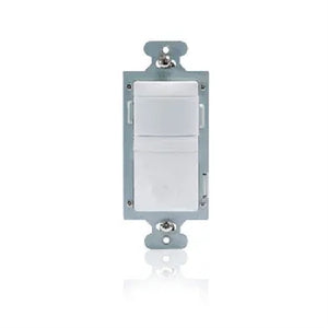 Wattstopper RD-250-W PIR Dimming Multi-Way Wall Switch Convertible Occupancy Sensor, 25-500W Incandescent Light, 180 Degrees up to 600 ft2 Coverage, White
