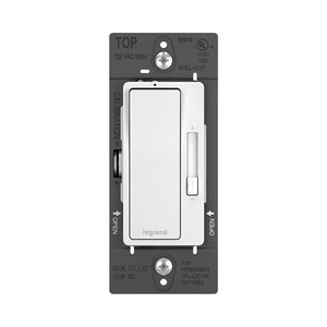 Wattstopper RHCL453PW 450W CFL/LED, 700W Incandescent Single Pole/3-Way, Preset Dimmer, White