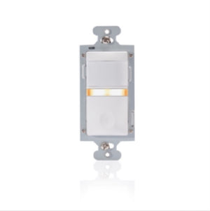 Wattstopper RS-150BA-N-I PIR Wall Switch Vacancy Sensor 3-Wire with Nightlight, Ivory