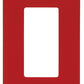 Wattstopper TP26RED Thermoplastic 1-Gang Decorator Wall Plate, Red