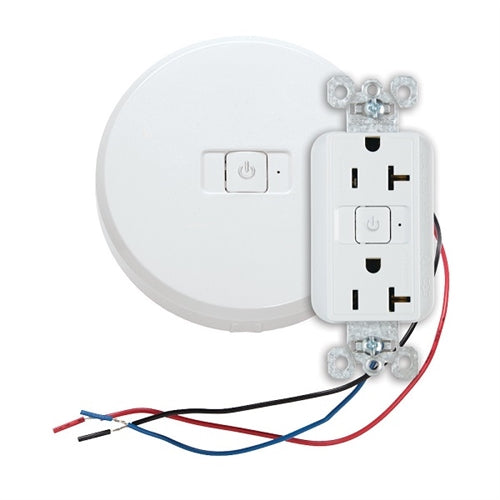 Wattstopper WRC-20-2-LA Dual Controlled 20A Receptacle, 