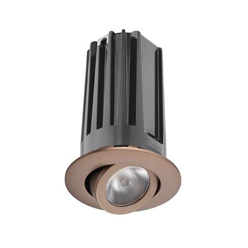 Juno 2" LED 2LEDTRIM G2 ADJ 27K 90CRI NFL BZ Recessed Lighting 2" LED Gen 2 Round Adjustable 2700K 90 CRI, Narrow Flood Beam, Bronze Finish