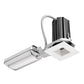 Juno Recessed Lighting 2SQ-935S1-WWH 2" LED Square Downlight Cone 3500K 90CRI, Spot Beam, 120V only, White Reflector, White Trim Ring