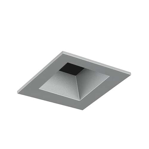 Juno Aculux 2SQD CD FM Recessed Lighting 2" LED Square Parabolic Downlight Reflector, Flush Mount Haze Trim