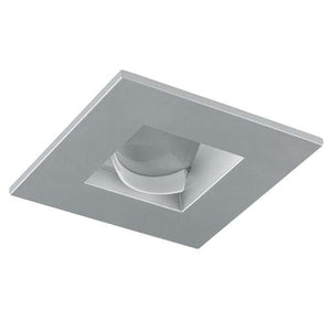 Juno Aculux  2SQWW CD SF Recessed Lighting 2" LED Square Architectural Wall Wash, Haze Self Flanged Trim