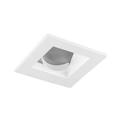 Juno Aculux  2SQWW W FM Recessed Lighting 2" LED Square Architectural Wall Wash, White Flush Mount Trim