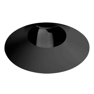 Juno Aculux 3ABV BS BLSF Recessed Lighting 3-1/4" Adjustable Regressed Line Voltage, Low Voltage, LED 1-3/4" Pinhole Black Alzak Reflector, Black Trim