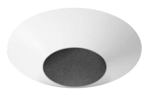 Juno Aculux 3DBV BS WHSF WET 4302N-WH Recessed Lighting 3-1/4" Regressed Lensed Pinhole Line Voltage, Low Voltage, LED, Black Alzak Reflector, White Trim