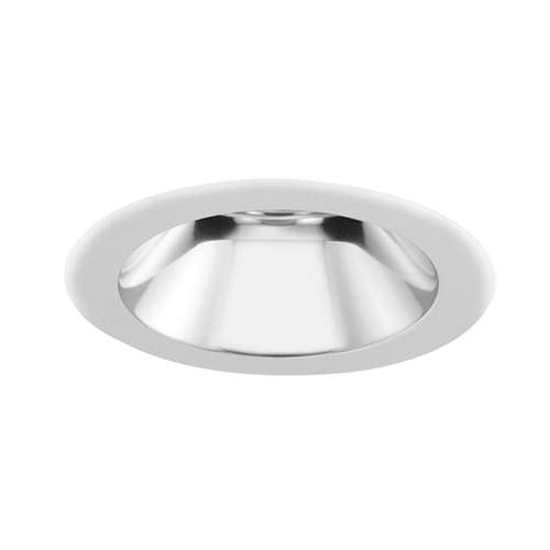 Juno Aculux  3DH CS SF Recessed Lighting 3-1/4" Hyperbolic LED Downlight, Self Flanged Reflector, Clear Alzak Finish
