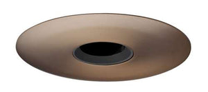 Juno Aculux 3DPIN BS ABZR WET Recessed Lighting 3-1/4" Lensed Pinhole Line Voltage, Low Voltage, LED, Black Alzak Reflector, Aged Bronze Trim