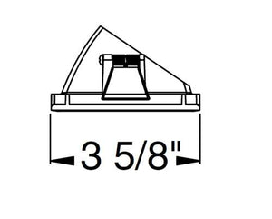 Juno Aculux 3SQA CD FM WET Recessed Lighting 3-1/4" Line Voltage, Low Voltage, LED Square Downlight Angle Cut Lensed Reflector Flush Mount, Haze Trim