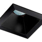 Juno Aculux 3SQD BD SF Recessed Lighting 3-1/4" Line Voltage, Low Voltage, LED Square Downlight Reflector, Black Haze Self Flanged Trim