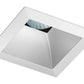 Juno Aculux 3SQD CD SF Recessed Lighting 3-1/4" Line Voltage, Low Voltage, LED Square Downlight Reflector, Haze Self Flanged Trim