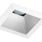 Juno Aculux 3SQD CD WHSF Recessed Lighting 3-1/4" Line Voltage, Low Voltage, LED Square Downlight Haze Reflector, White Self Flanged Trim