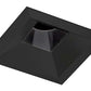 Juno Aculux 3SQD W FM WET Recessed Lighting 3-1/4" Line Voltage, Low Voltage, LED Square Downlight Lensed Reflector Flush Mount, White Trim