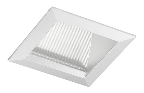 Juno Aculux 3SQWW CD SF Recessed Lighting 3-1/4" Line Voltage, Low Voltage, LED Lensed Wall Wash Reflector Square Downlight, Haze Self Flanged Trim
