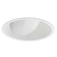 Juno Aculux 3WW W FM Recessed Lighting 3-1/4" Line Voltage, Low Voltage, LED Downlight Lensed Wall Wash, White Cone, Flush Mount Trim