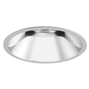 Juno Aculux Recessed Lighting 4017NC-FM 3-1/4" Hyperbolic LED Downlight, Flush Mount Reflector, Clear Alzak Finish