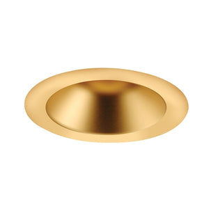 Juno Aculux Recessed Lighting 4017NWHZ-SF 3-1/4" Hyperbolic LED Downlight, Self Flanged Reflector, Wheat Haze Alzak Finish