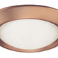 Juno Recessed Lighting 4101-ABZ (4101 ABZ) 4" Line Voltage Frosted Glass Dome Lensed Trim, Aged Bronze Trim