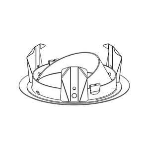 Juno Recessed Lighting 41L-SC (41L SC) 4" Adjustable Lens Shower Trim, Satin Chrome Trim