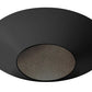 Juno Aculux Recessed Lighting 4301N-BL-FM 3-1/4" Adjustable Regressed Lensed Pinhole Flush Mount, Line Voltage, Low Voltage, LED, Black Alzak Reflector, Black Trim