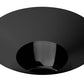 Juno Aculux Recessed Lighting 4307N-BL-FM (3DBV BS BLFM) 3-1/4 Low Voltage, LED Downlight Regressed Pinhole Flush Mount, Black Alzak Reflector, Black Trim