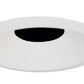 Juno Aculux Recessed Lighting 4307N-WH (3DBV BS WHSF) 3-1/4 Low Voltage, LED Downlight Regressed Pinhole, Black Alzak Reflector, White Trim