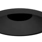 Juno Aculux Recessed Lighting 4308N-BL 3-1/4" Adjustable Regressed Line Voltage, Low Voltage, LED 1-3/4" Pinhole Black Alzak Reflector, Black Trim