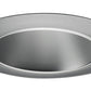 Juno Aculux Recessed Lighting 430NHZ-SC 3-1/4" Line Voltage, Low Voltage, LED Downlight 20 Degree Angle Cut Lensed, Haze Alzak Reflector, Satin Chrome Trim