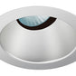 Juno Aculux Recessed Lighting 430NHZ-SF 3-1/4" Line Voltage, Low Voltage, LED Downlight 20 Degree Angle Cut Lensed, Haze Alzak Reflector, Self Flanged Trim