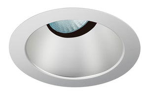 Juno Aculux Recessed Lighting 430NHZ-SFWH 3-1/4" Line Voltage, Low Voltage, LED Downlight 20 Degree Angle Cut Lensed, Haze Alzak Reflector, Self Flanged White Trim