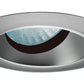 Juno Aculux Recessed Lighting 431NHZ-SC (3AC CD SCR WET) 3-1/4" Line Voltage, Low Voltage, LED Downlight Angle Cut Lensed, Haze Alzak Reflector, Satin Chrome Trim