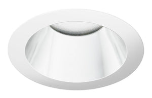 Juno Aculux Recessed Lighting 432NC-SF (3DP CS SF WET) 3-1/4" Line Voltage, Low Voltage, LED Downlight Lensed, Clear Alzak Reflector, Self Flanged Trim