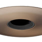 Juno Aculux Recessed Lighting 4331N-ABZ 3-1/4" Adjustable Lensed Pinhole Line Voltage, Low Voltage, LED, Black Alzak Reflector, Aged Bronze Trim
