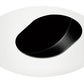 Juno Aculux Recessed Lighting 4345N-WH-FM 3-1/4" Low Voltage, LED Slot Pinhole, White Flush Mount Trim