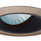 Juno Aculux Recessed Lighting 435NB-ABZ 3-1/4" Low Voltage Angle-Cut Baffle, Black Baffle Age Bronze Trim