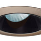 Juno Aculux Recessed Lighting 436NB-ABZ 3-1/4" Line Voltage, Low Voltage, LED Slot Angle Cut , Black Alzak Reflector, Aged Bronze Trim
