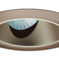Juno Aculux Recessed Lighting 436NWHZ-ABZ 3-1/4" Line Voltage, Low Voltage, LED Slot Angle Cut , Wheat Haze Alzak Reflector, Aged Bronze Trim