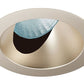 Juno Aculux Recessed Lighting 436NWHZ-SF 3-1/4" Line Voltage, Low Voltage, LED Slot Angle Cut , Wheat Haze Alzak Reflector, Self Flanged Trim