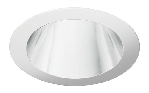 Juno Aculux Recessed Lighting 437NC-SF (3DP CS SF) 3-1/4" Low Voltage, LED Deep Downlight Cone , Clear Alzak Reflector, Self Flanged Trim