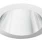 Juno Aculux Recessed Lighting 437NC-SFWH (3DP CS WHSF) 3-1/4" Low Voltage, LED Deep Downlight Cone , Clear Reflector, White Ring, Self Flanged Trim