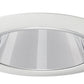Juno Aculux Recessed Lighting 437NC-WH (3DP CS WHR) 3-1/4" Low Voltage, LED Deep Downlight Cone, Clear Alzak Reflector, White Trim